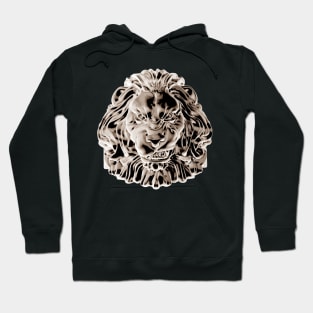 Silver Lion Hoodie